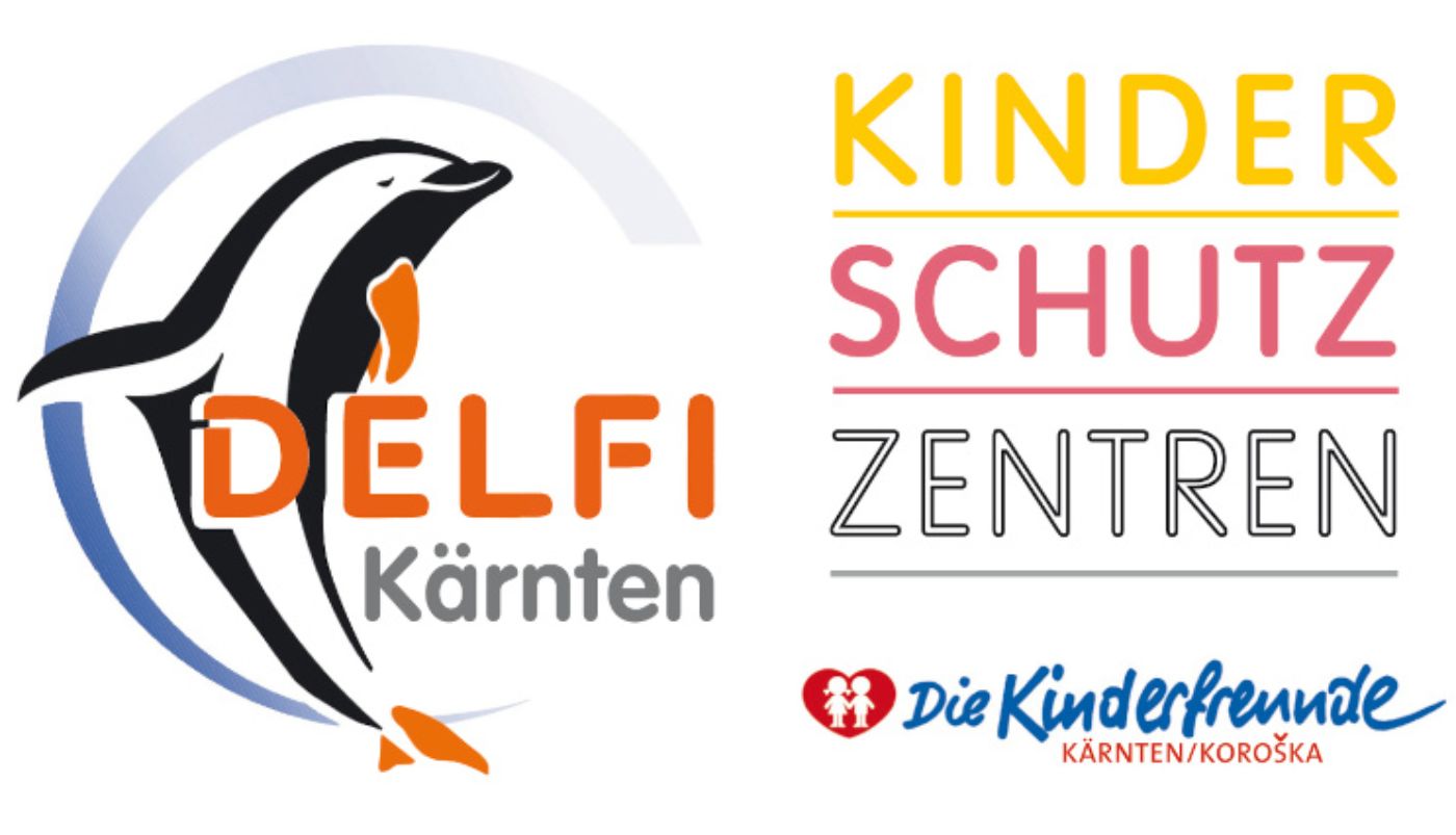 Delfi Kärnten, Kinderschutzzentren, Kinderfreunde - Logo