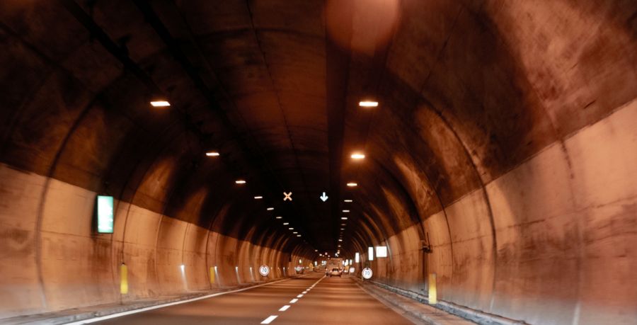 Blick in den Tunnel. Foto: Robert Landertinger